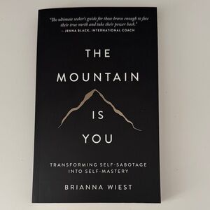 The Mountain Is You by - Black Cover